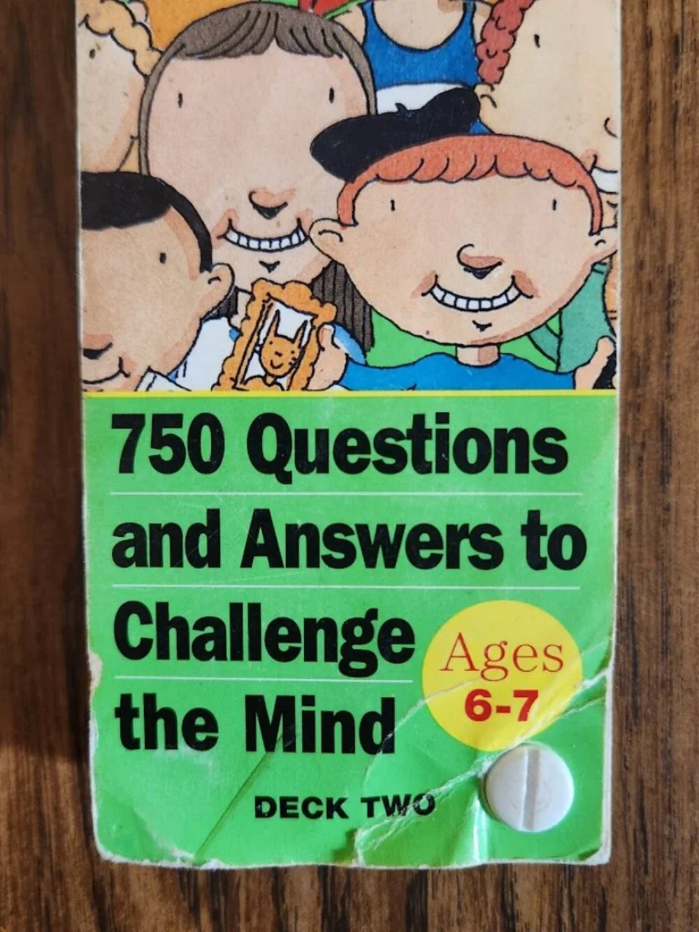 Brain Quest Ages 6-7 1st Grade Questions Trivia Cards Game Deck 2 School Supplie